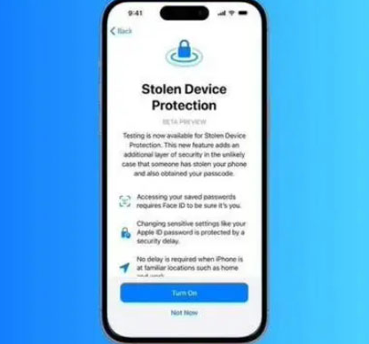 牡丹苹果授权维修店分享被盗设备保护功能开启方法