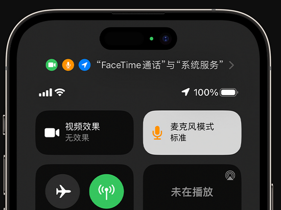 牡丹苹果授权维修网点分享iPhone在通话时让你的声音更清晰 