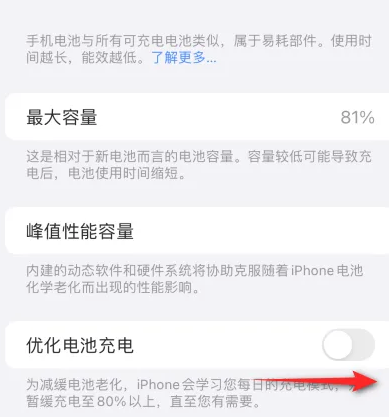 牡丹苹果15维修分享iPhone15充电到80%就充不进电了怎么办 