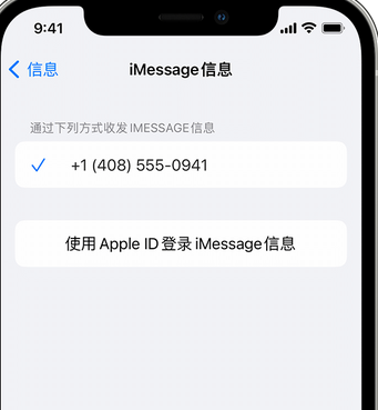 牡丹apple维修iPhone上无法正常发送iMessage信息 