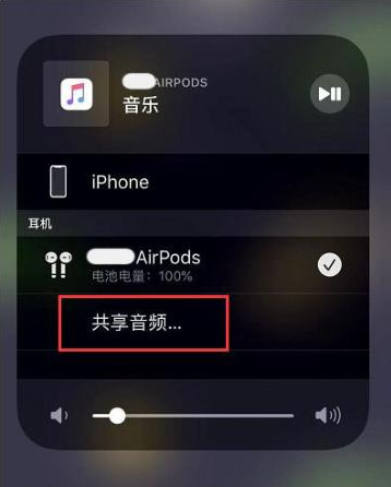 牡丹苹果14音频维修点分享iPhone14音频共享设置方法 