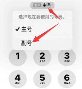 牡丹苹果14维修店分享iPhone 14 Pro Max使用副卡打电话的方法 