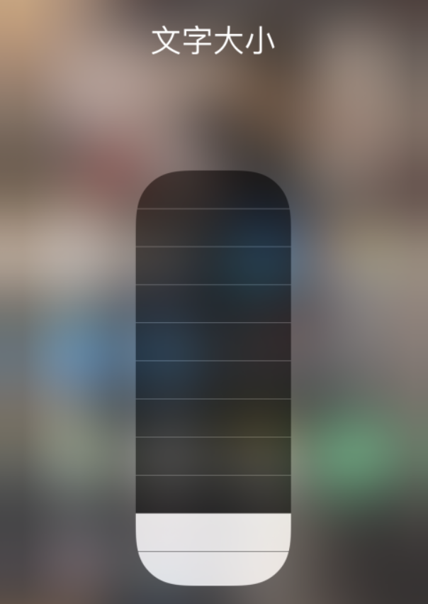 牡丹苹果手机维修分享小技巧：在 iPhone 控制中心快速调节字体大小 