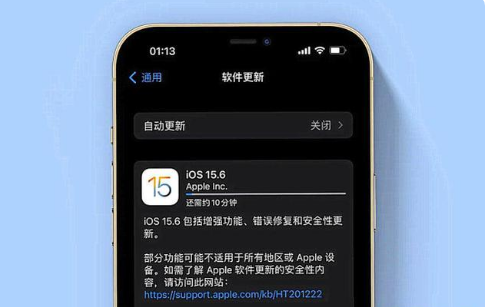 牡丹苹果手机维修分享iOS 15.6续航怎么样 