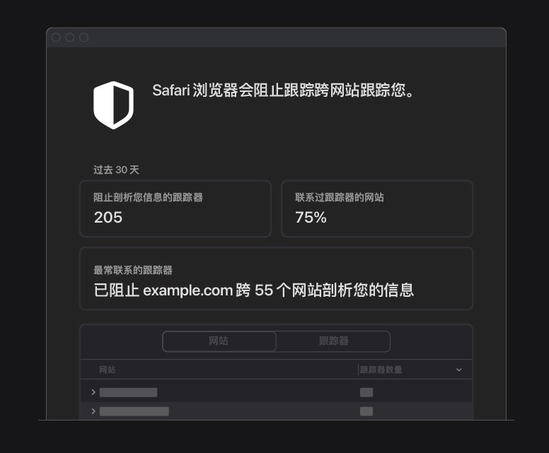 牡丹苹果手机维修分享如何在 Safari 浏览器中查看和打开隐私报告 